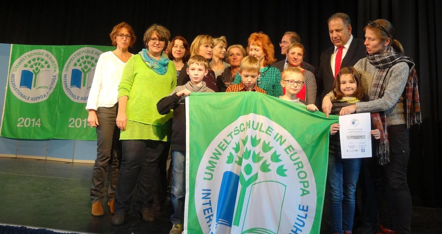 Gymnasium Wendelstein ist wieder „Umweltschule Europa“