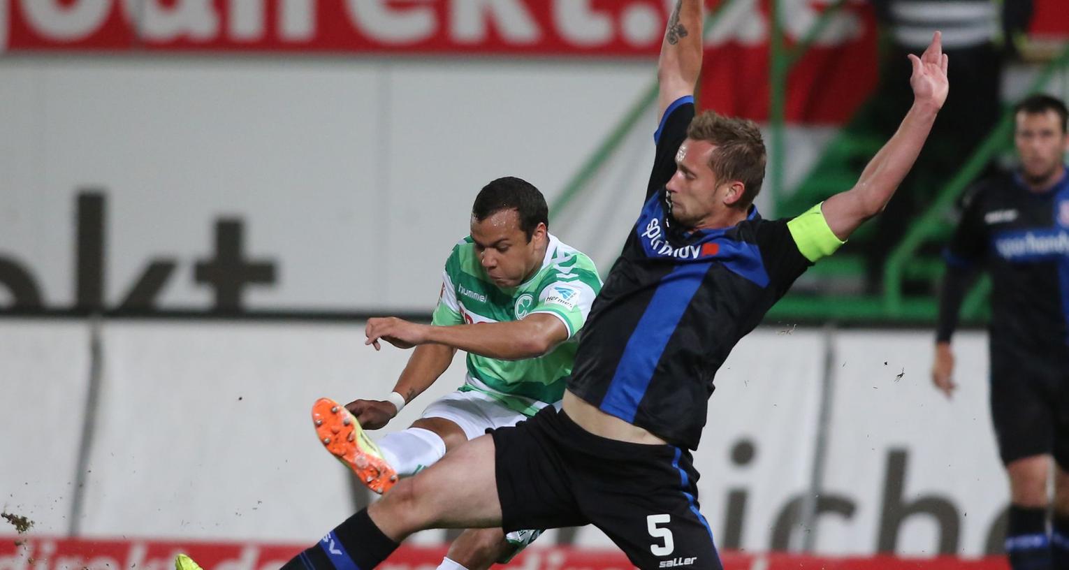 Das Spiel gegen den FSV Frankfurt wird für Jann George wohl vorerst das letzte in Liga zwei bleiben.