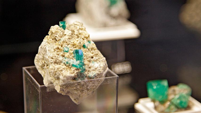 Kristalle, Schmuck und Edelsteine: Nürnberger Mineralientage 
