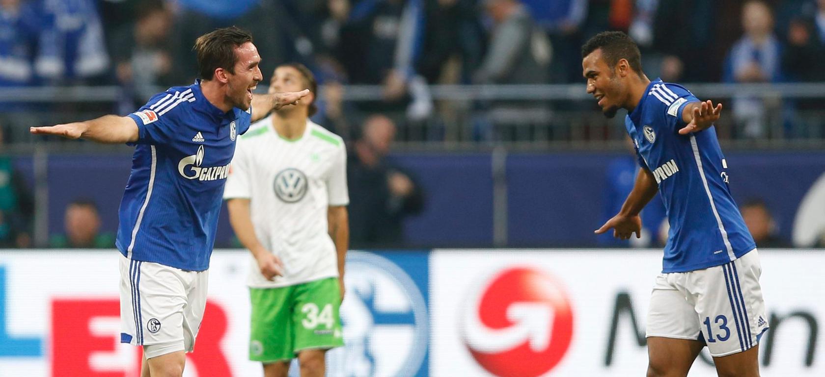 Ungeahnter Höhenflug: Schalke stoppte das Spitzenteam aus Wolfsburg.
