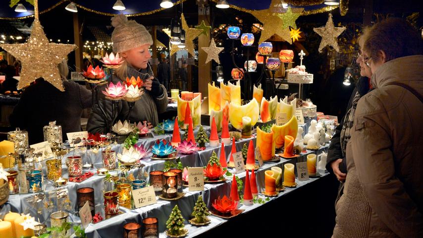 Advent eingeläutet: Weihnachtsmärkte in Erlangen eröffnet