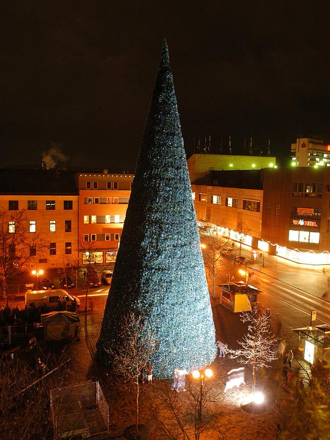 Der Riesenchristbaum vom Jahr 2007.
