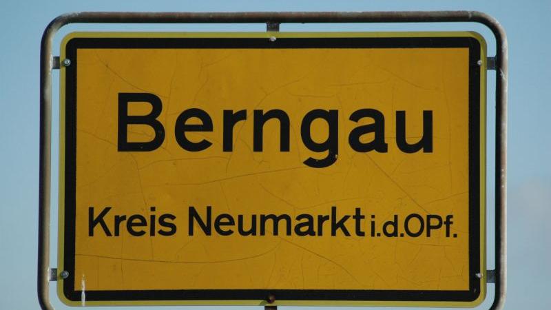 Wegweiser für Radfahrer in und um Berngau