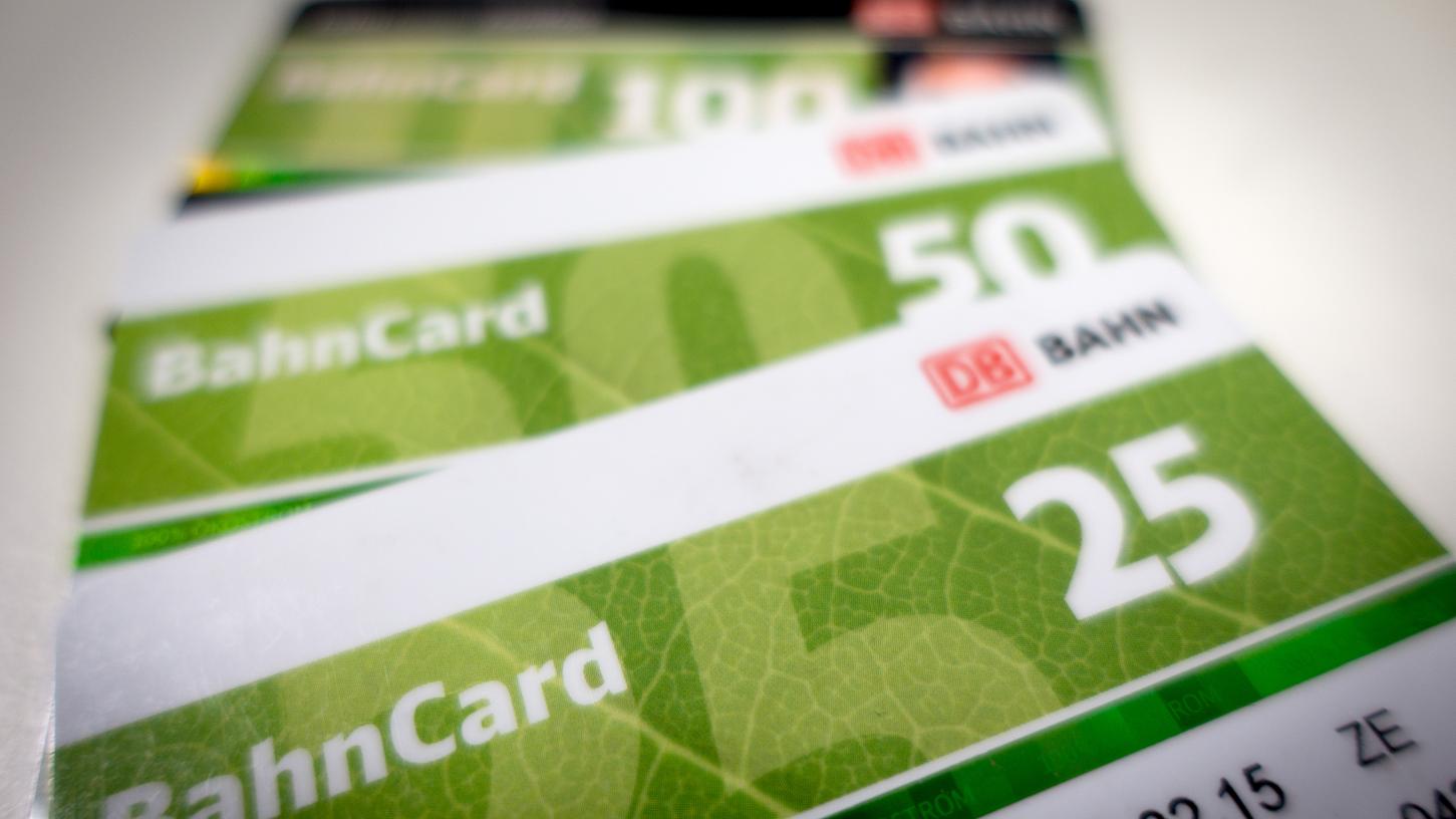 Rund fünf Millionen Fahrgäste der Deutschen Bahn haben besitzen eine Bahn Card.