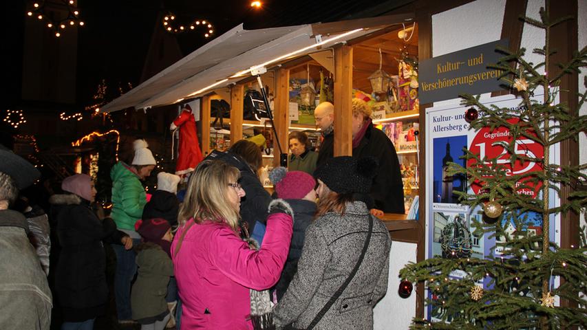 Weihnachtsmarkt in Allersberg als Publikumsmagnet