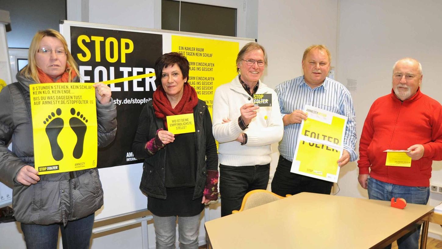 „Stop Folter“: Amnesty International bietet Vorträge und Konzerte