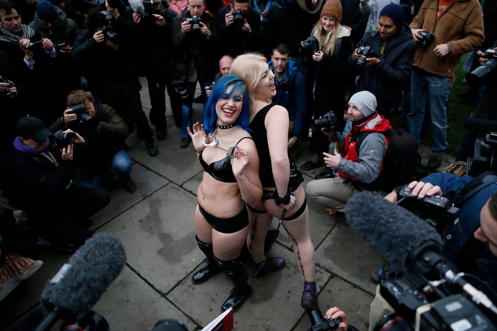 Sex-Protest gegen Porno-Zensur in London Nordbayern Foto