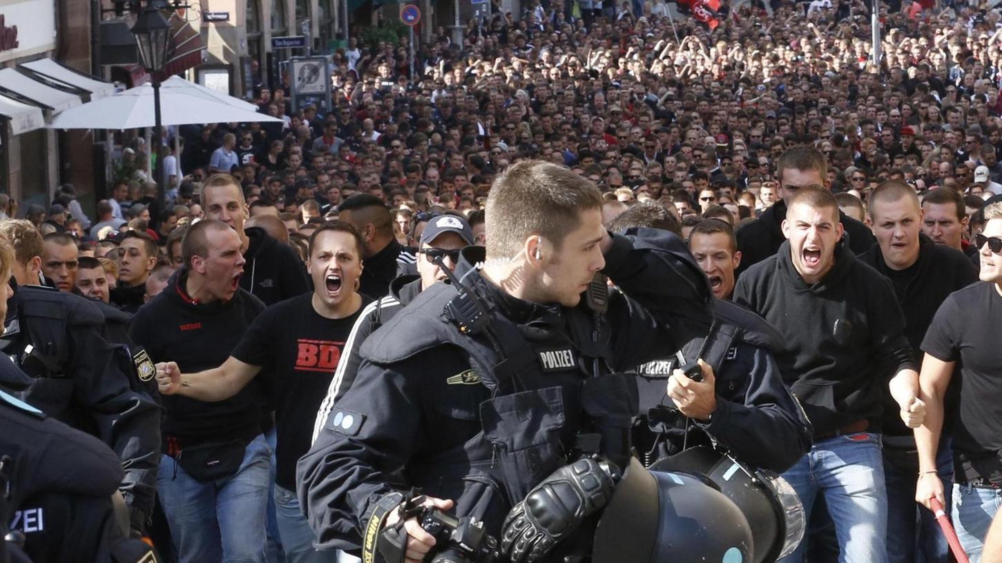 Derby: Polizei will Club- und Fürth-Fans strikt trennen