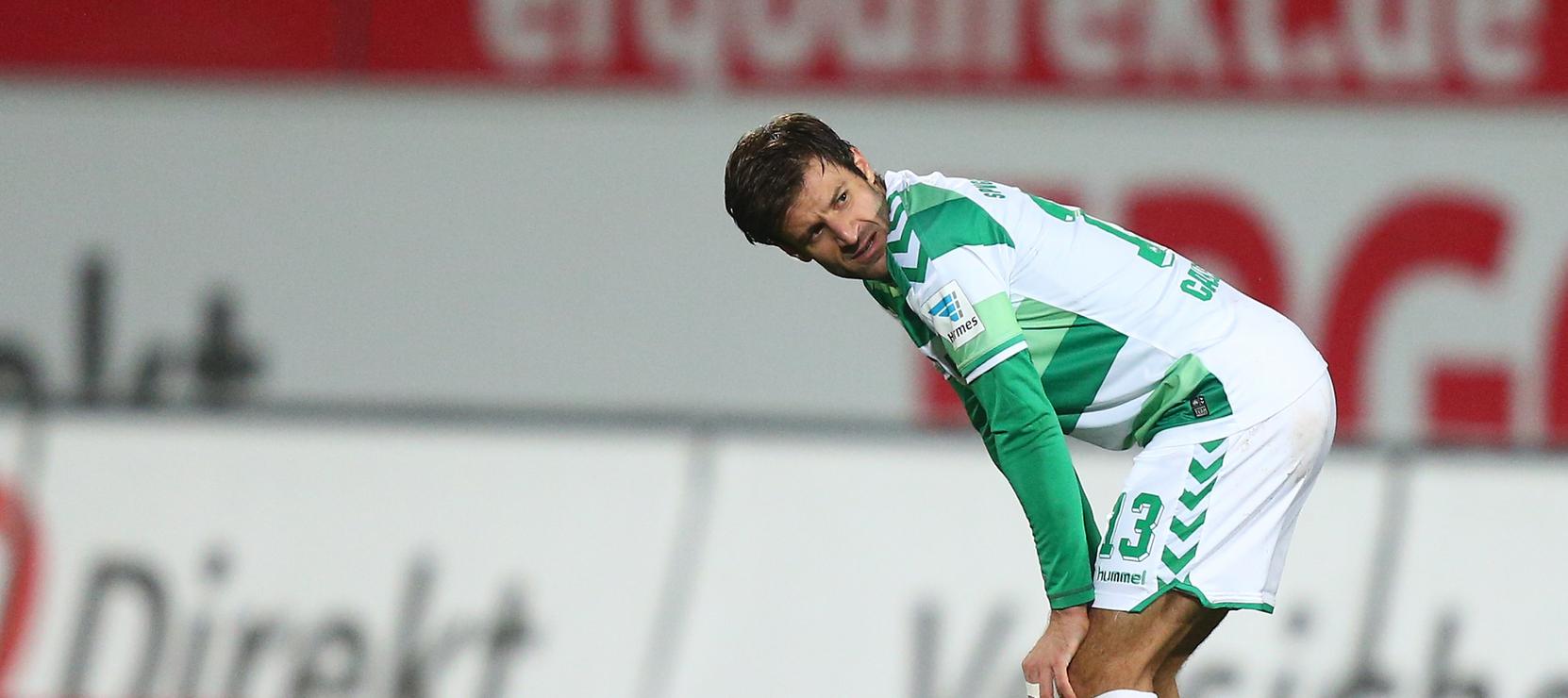 Am Positiven ansetzen: Marco Caligiuri fokussierte sich direkt nach dem Bochum-Spiel auf das Frankenderby.