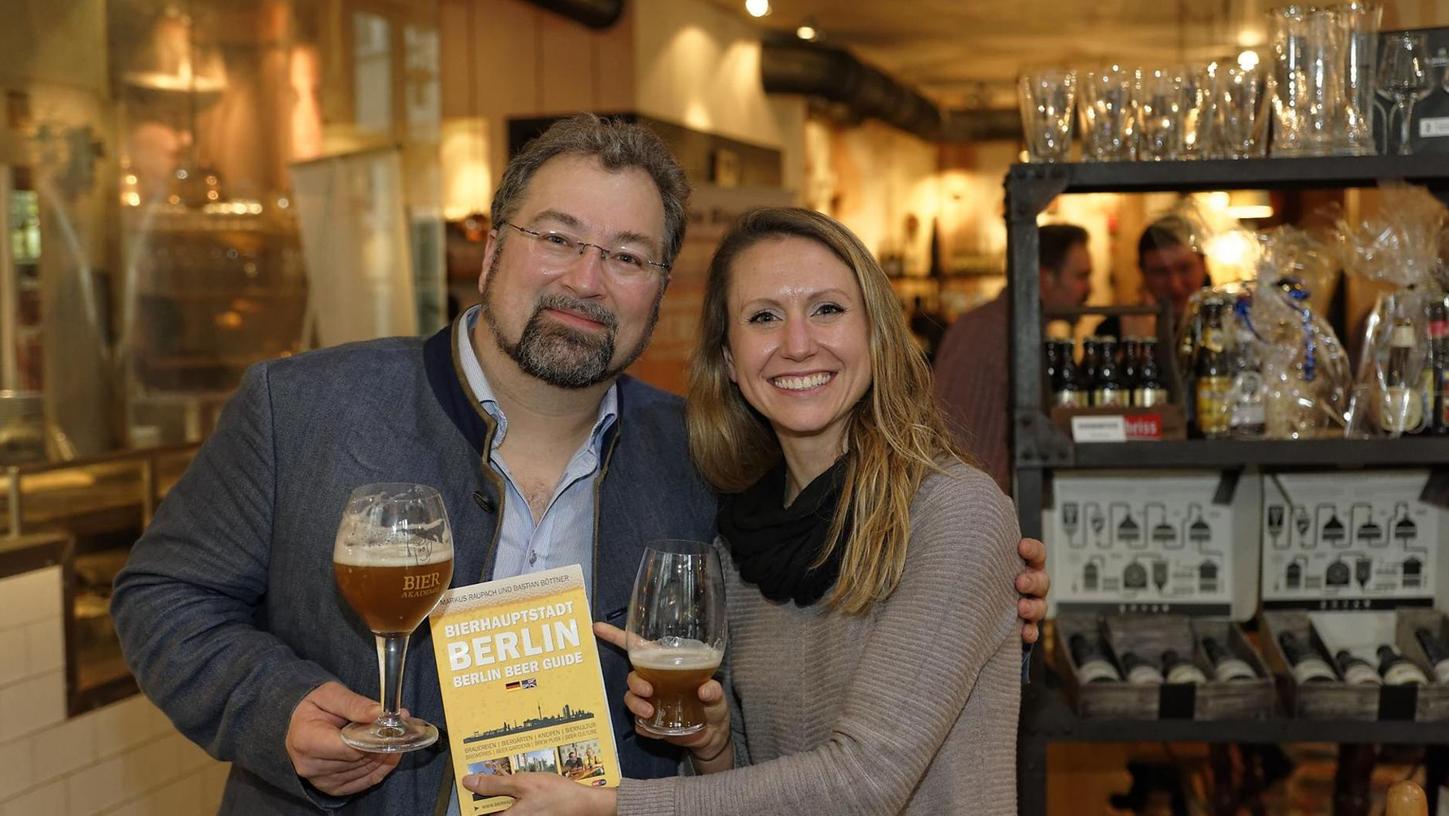 Franke als Bier-Missionar in Berlin