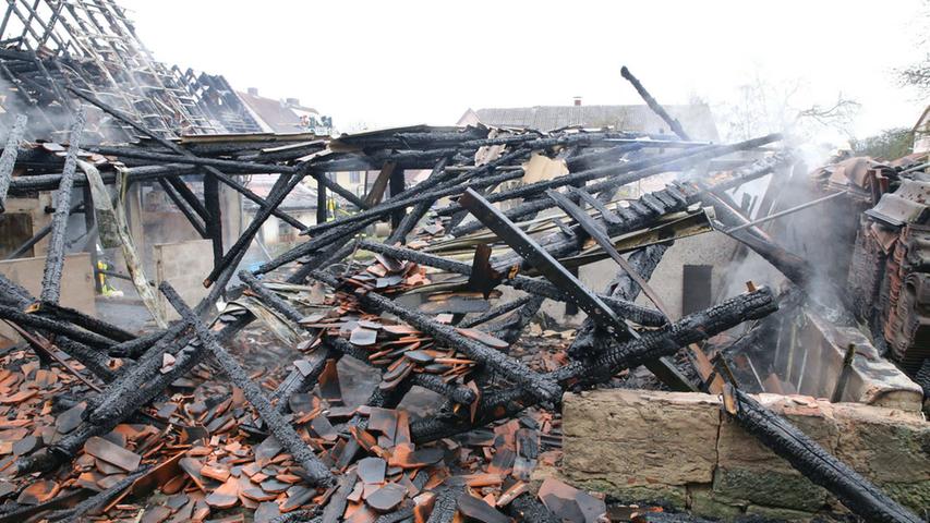 Scheune in Flammen: Verheerender Brand in Windshofen