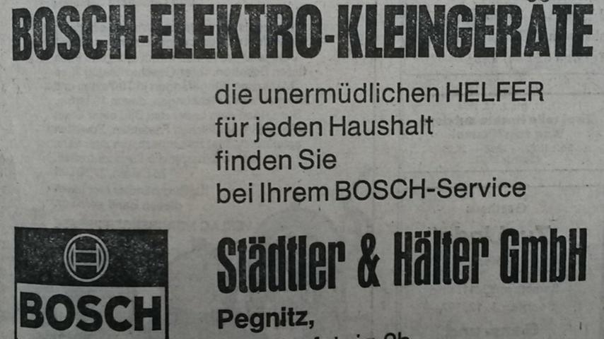 Der Bosch-Dienst am späteren K&P-Gelände.
