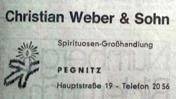 Die Spirituosen-Handlung von Christian Weber in der Hauptstraße war legendär.