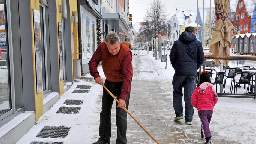 Schnee nach Weihnachten: Winterweißes Neumarkt