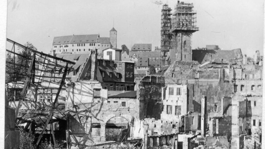 Nürnberg nach dem Krieg - eine Trümmersteppe