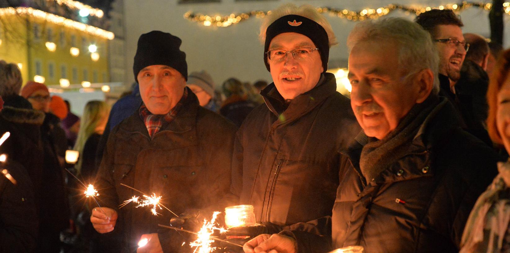 In der Region, wie hier in Neumarkt, gab es bereits Demonstrationen gegen Pegida. Nun gehen die Menschen gegen Nügida auf die Straße.