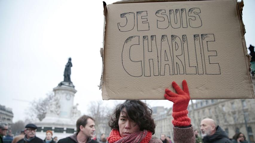 Frankreich trauert nach Anschlag auf "Charlie Hebdo"