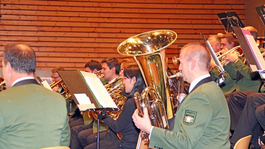 Polizeiorchester begeisterte in Treuchtlingen