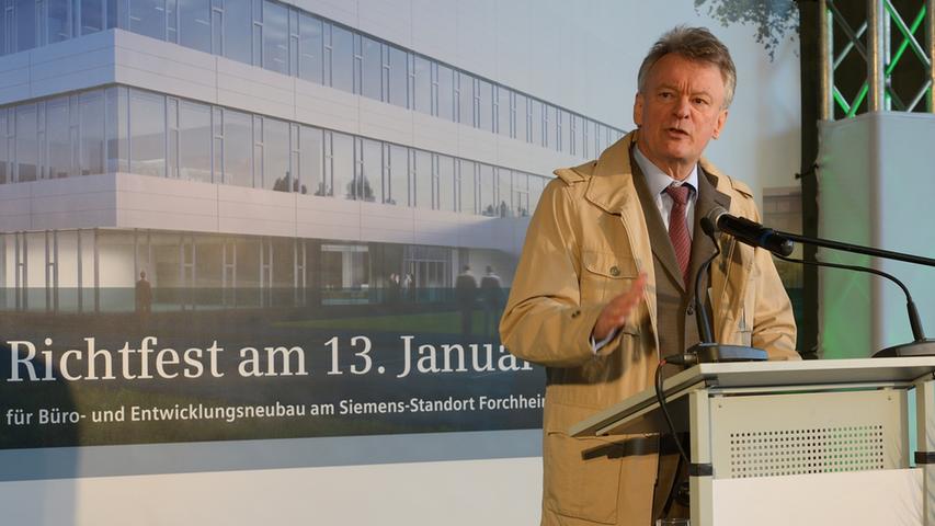 Der Rohbau steht: Richtfest bei Siemens Healthcare in Forchheim