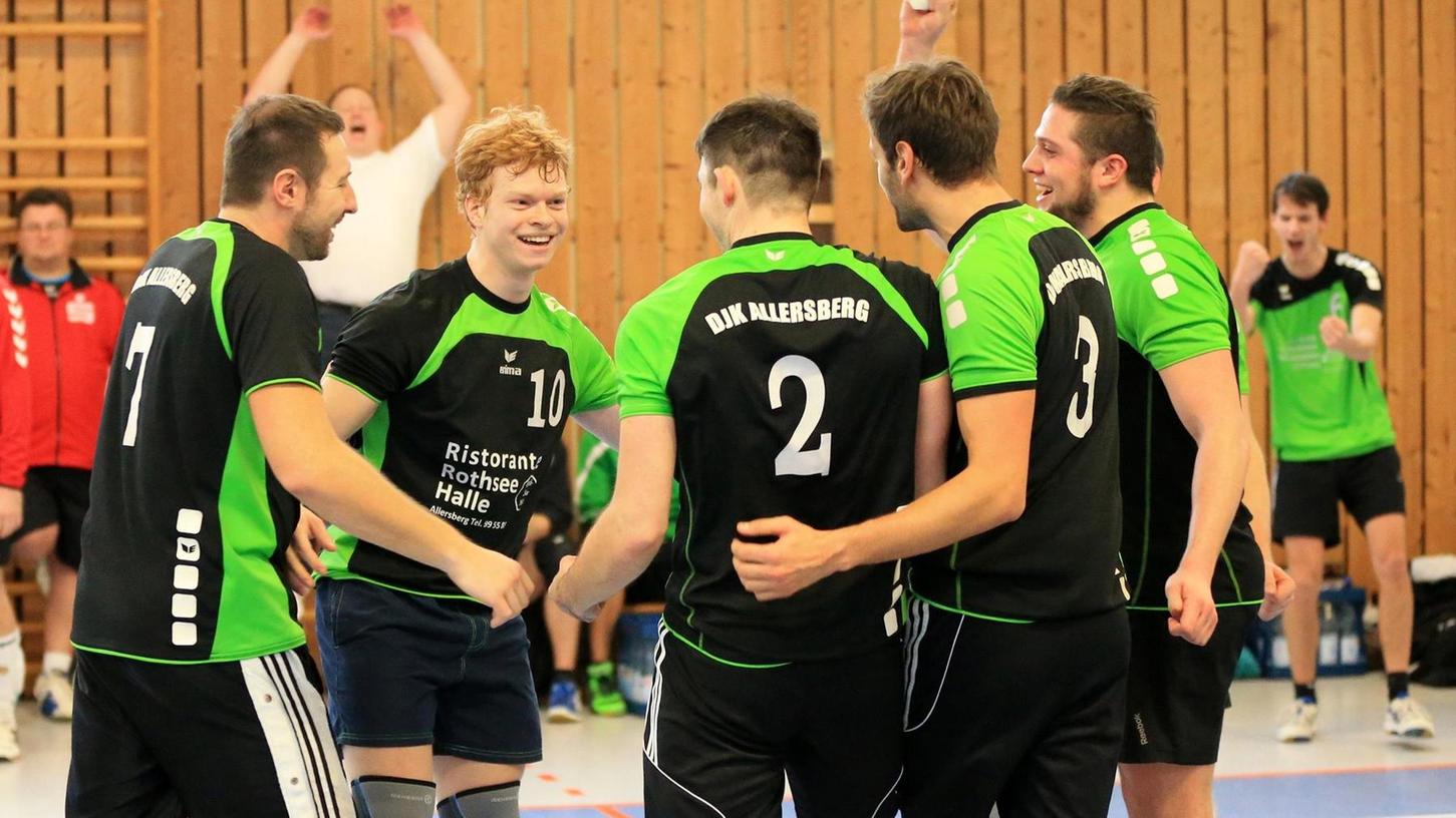 Verdiente Heimsiege für Volleyballer der DJK Allersberg