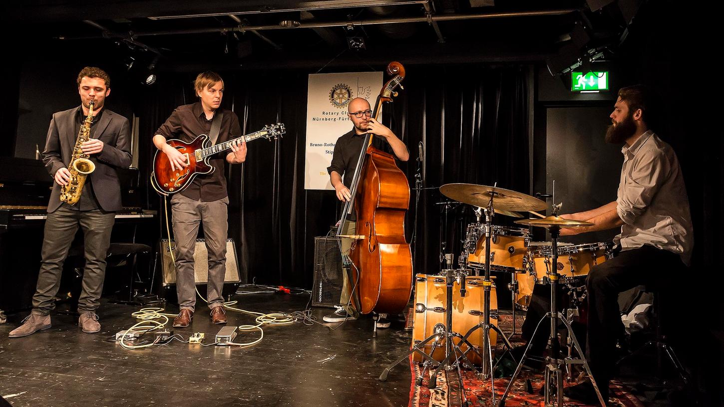 Das Quartett "Interplay" schaffte aus beim diesjährigen Bruno-Roth-Jazzwettbewerb auf den ersten Platz.