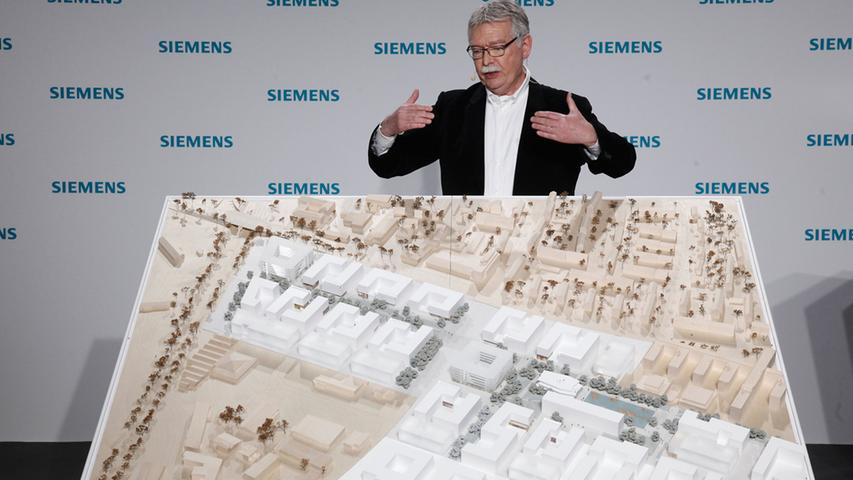 Eckig, flach, einfach: So soll der Siemens-Campus aussehen