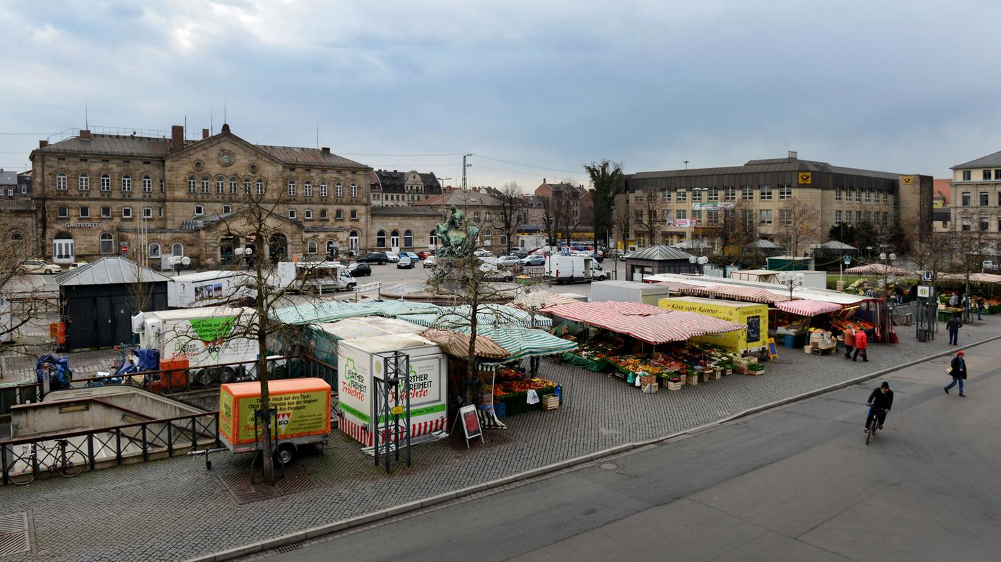 Zwei Standorte für den Fürther Markt bleiben im Rennen