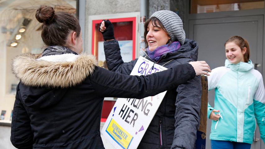 Stopp in Neumarkt: Einmal knuddeln gefällig?