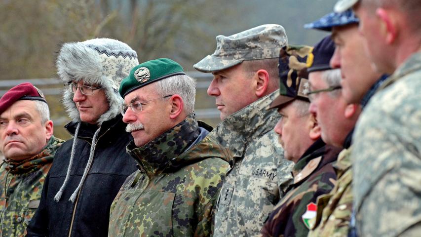 Januar 2015: Nato-Einheiten trainieren in Hohenfels