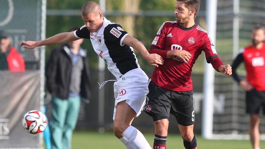 Im Hinblick auf den 1. FC Nürnberg kommt bei Ognjen Mudrinski gewiss keine Wehmut auf, schließlich hat der Stürmer der Aargauer schließlich noch bis Sommer in Fürth unter Vertrag gestanden.