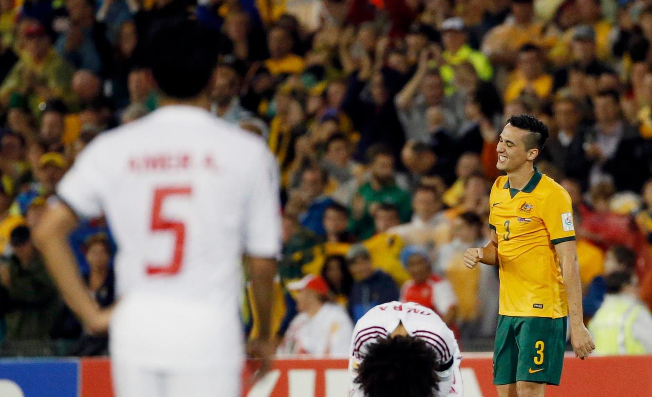 Des einen Freud', des anderen Leid: Jason Davidsons Australier feiern beim Asien-Cup den Endspiel-Einzug.