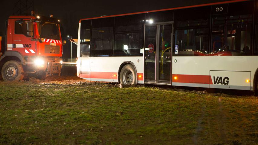 Endstation Gemüseacker! VAG-Bus in Fürth auf Abwegen