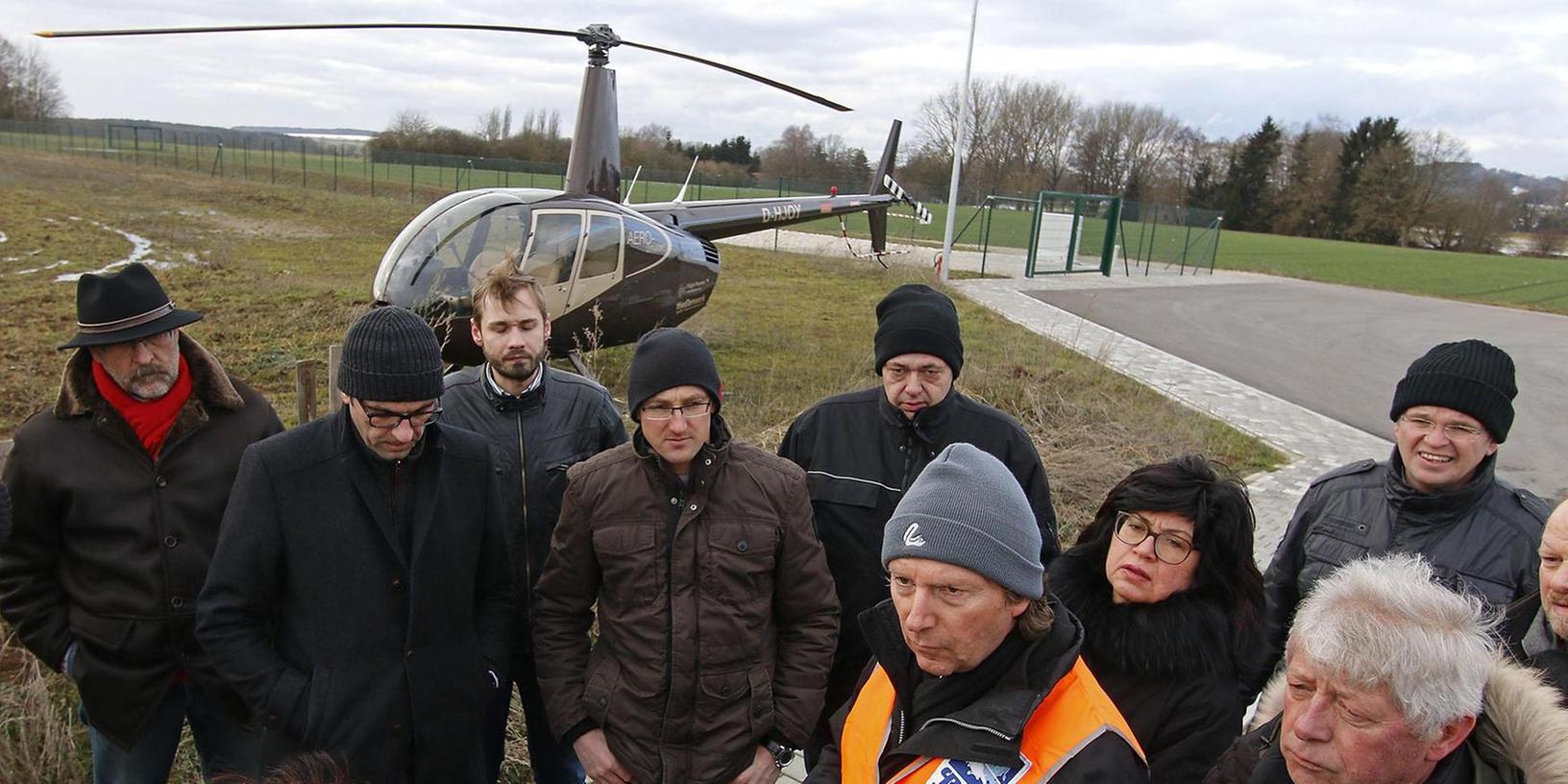 Hubschrauberlandeplatz: Sorgen um Lärm bleiben ungehört