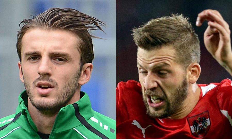 Verstärkung für den Club: Adrian Nikci (l) und Guido Burgstaller (r) sind die Neuen beim 1. FC Nürnberg. Verstärkung für den Club: Adrian Nikci (l) und Guido Burgstaller (r) sind die Neuen beim 1. FC Nürnberg.