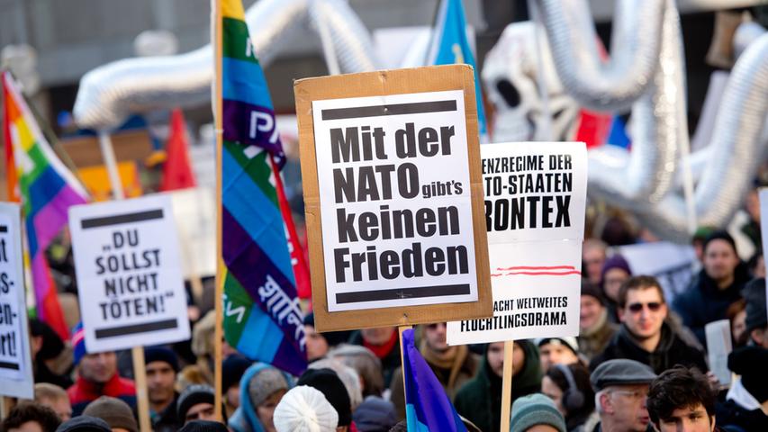 Proteste und Politiker: 51. Sicherheitskonferenz in München