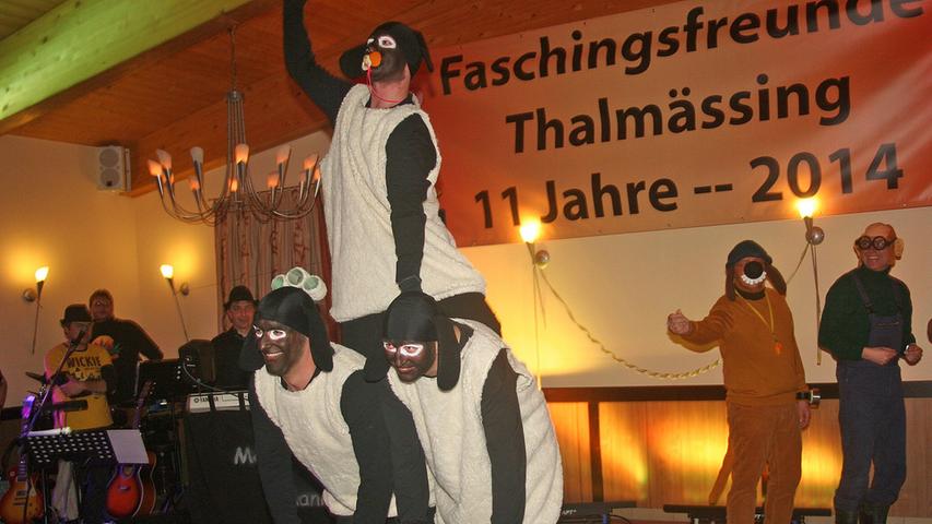 Faschingsfreunde Thalmässing feiern beim Ball der Vereine