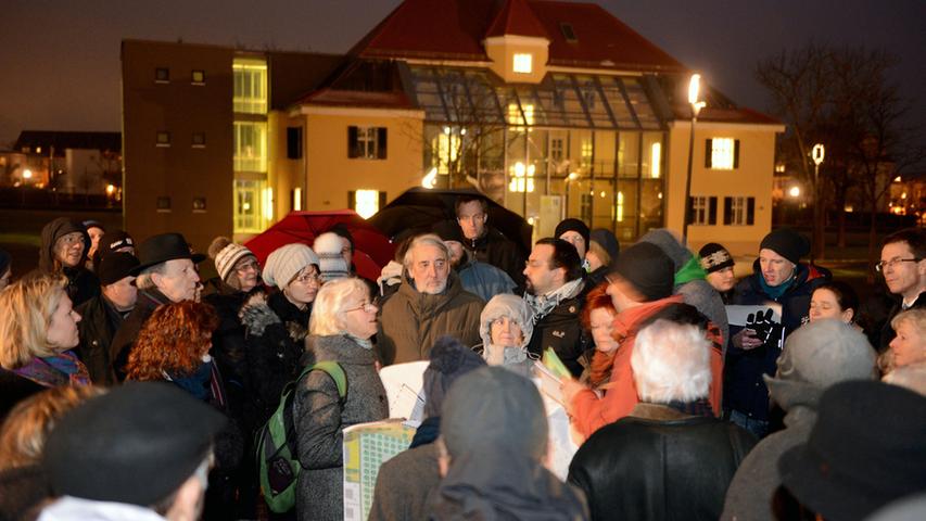Fürth: Anwohner protestieren gegen geplanten Uni-Anbau