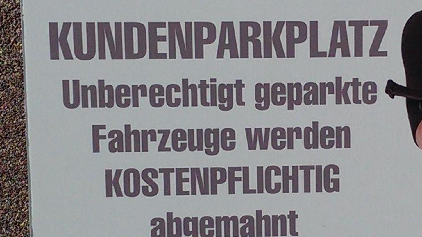 Schwabacher Anwaltskanzlei als Parkplatzwächter