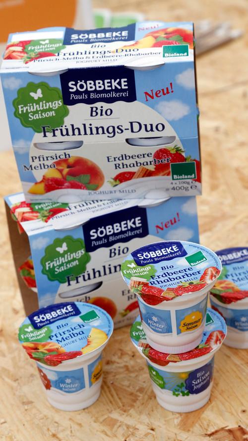 Fast schon banal wirkt im Vergleich der Bio-Joghurt.