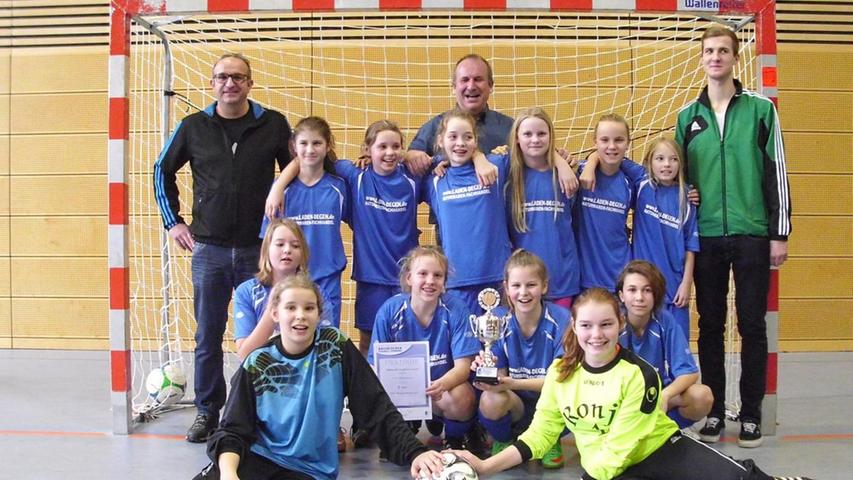Nach Rang zwei im Fußball-Kreis NM/Jura nun Dritter im Bezirk: Die U13-Juniorinnen des TSV Wassermungenau blicken auf eine starke Hallensaison zurück.