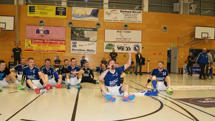 Auerbacher Handballer gewinnen Spitzenspiel der Bayernliga