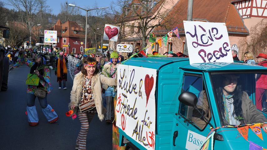 Fasching in Georgensgmünd: Ballons, Liebe und grippale Infekte