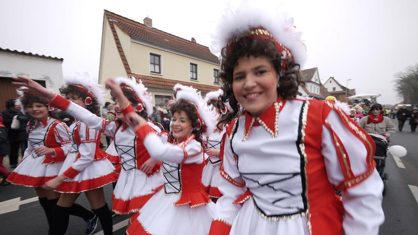 Ein letztes Mal waren die Narren los: Herzogenaurach und Weisendorf feiern