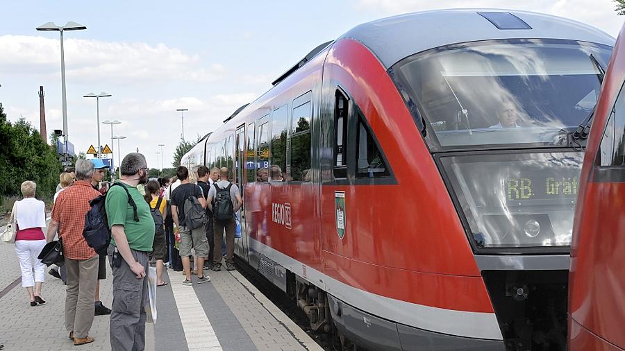 Eine Verlängerung der Gräfenbergbahn von Nürnberg-Nordostbahnhof über Thon, Muggenhof bis nach Fürth und Cadolzburg erweist sich als zu teuer.