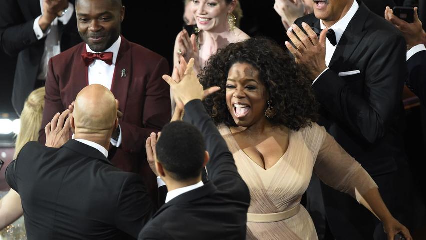 Eine darf bei keiner Gala fehlen: Die Talkshow-Queen Oprah Winfrey.