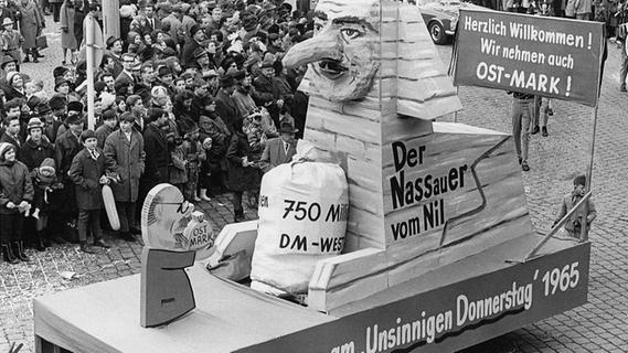 1. März 1965: Faschingszug war närrisch bunt
