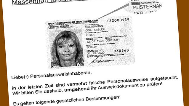Am besten gleich in den Papierkorb: irreführendes Flugblatt in Umlauf. Am besten gleich in den Papierkorb: irreführendes Flugblatt in Umlauf.