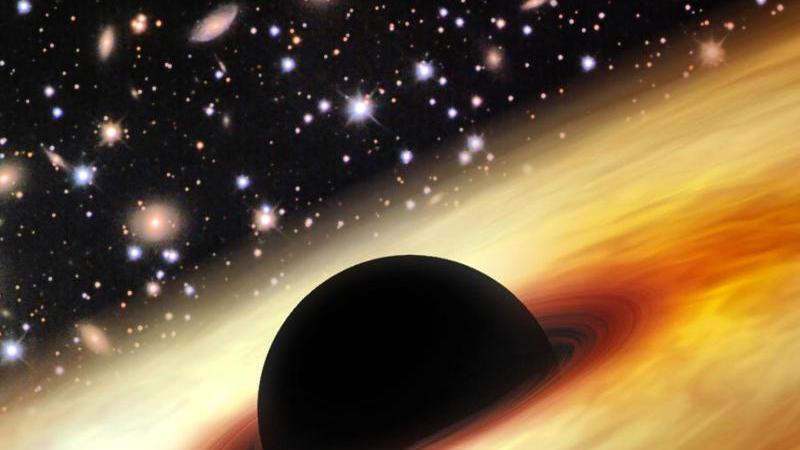 Das schwarze Loch in der Milchstraße