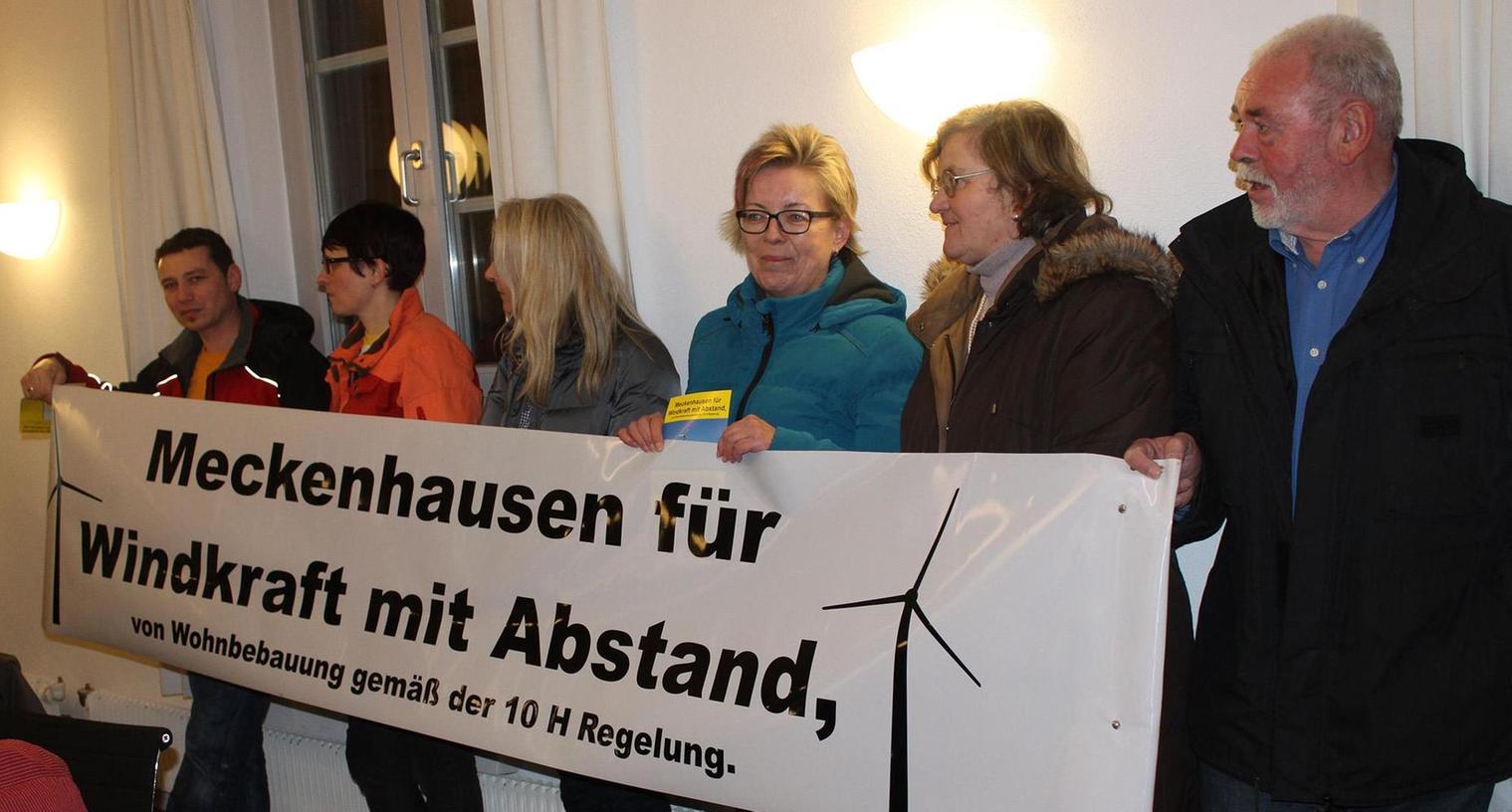 Meckenhausen: Protest gegen Windkraftanlagen verpufft