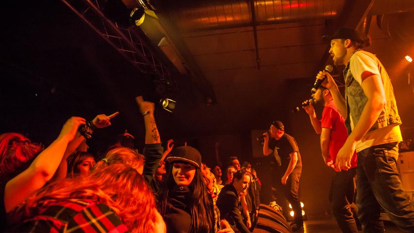 Revolutionsromantischer Rüpel-Rap: Antilopen Gang im E-Werk 
